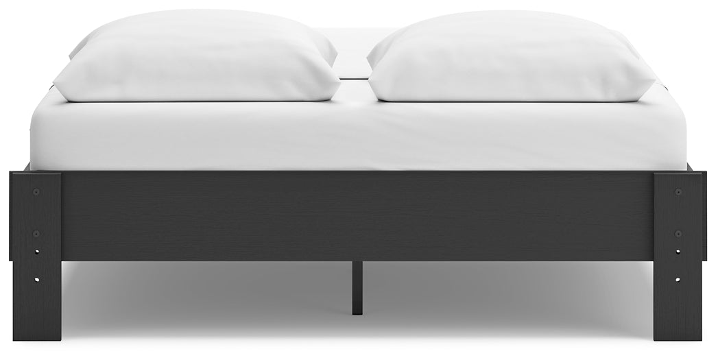 Socalle Queen Platform Bed with Dresser and Nightstand