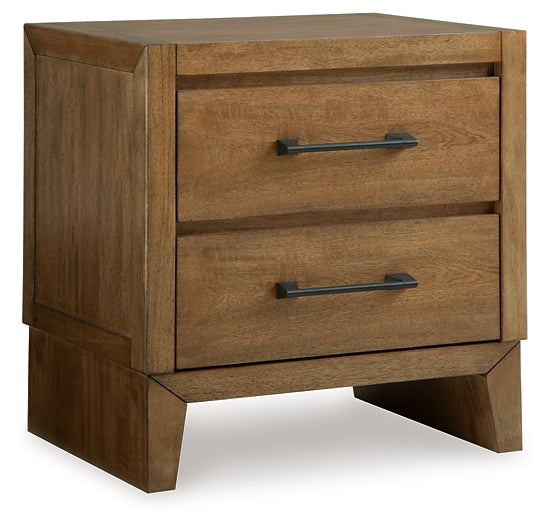 Sherbana Two Drawer Night Stand