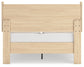 Cabinella Full Platform Panel Bed with Dresser and Nightstand