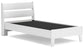 Socalle Twin Panel Platform Bed with Nightstand