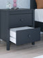 Simmenfort Twin Platform Bed with Dresser, Chest and Nightstand