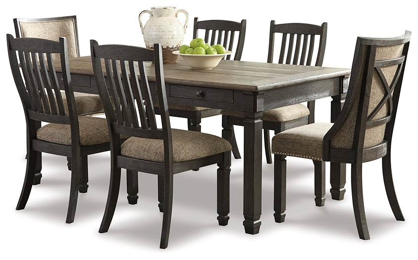 Tyler Creek Dining Table and 6 Chairs