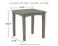 Visola Outdoor Coffee Table with 2 End Tables